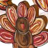 Thanksgiving Centerpiece for Dining Table 3Pcs Wooden Block Signs, Fall Pumpkin Turkey Maple Leaf Tabletop Rustic Autumn Tiered Tray Accents