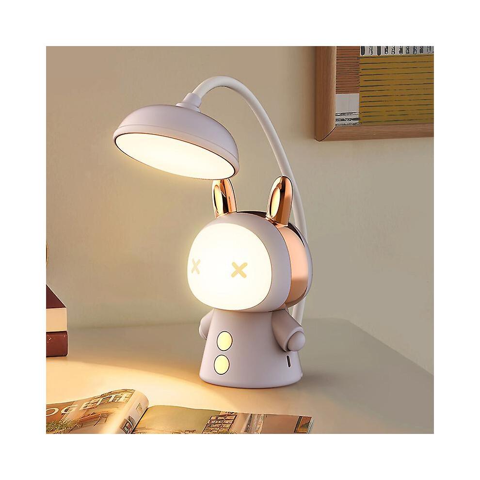 Cartoon LED Tafellamp Opvouwbaar Oplaadbaar Oogbescherming Tafellamp Student Kinder Tafellamp Nachtlampje Nachtkastje Lamp