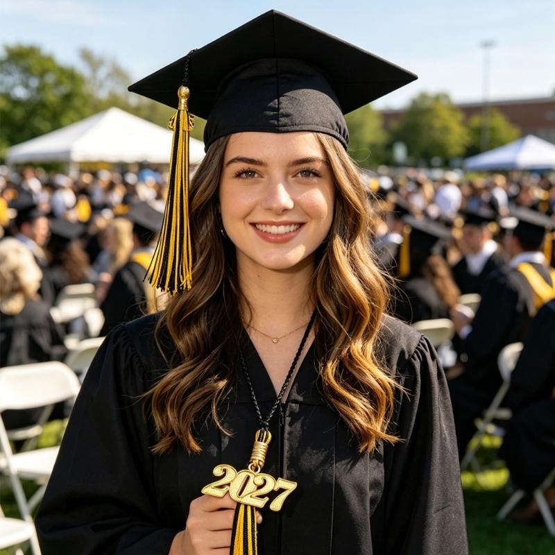 2027 Graduation Year Tassels With Polyester Strand For Ceremonies And Designs