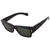 Ferragamo Green Rectangular Men S SunglaSSeS Sf2011S 001 53