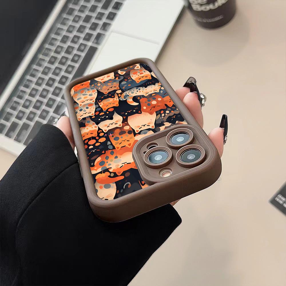Phone Case for Xiaomi Redmi Note 12S 11S 10S 9 10 11 12 13 Pro Plus Max 5G 12C 13C 10C 12 4G 14C Cartoon Cats Soft Cover