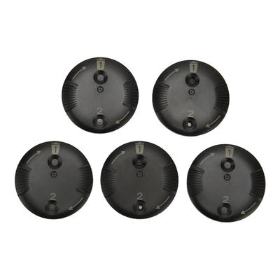 5 stücke Schwarz Disk Wachs Wachen Ersatz Sound Aid Ersatz Disk Cerumen Stop Filter für Phonak