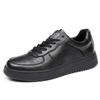 Air Force No. 1 men's shoes platform white shoes men's spring versatile leather breathable sports shoes men's casual board shoes tide