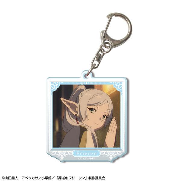 New Anime Frieren Beyond Journey's End Acrylic Action Figures Model Key Chain kawaii Pendant Accessories Decor Toy Gift 6CM