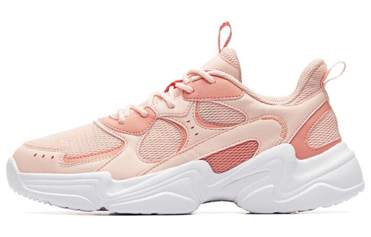 Women's Sneakers ANTA Chunky Sneakers Women's Low-top Orange Pink