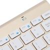 Keyboard Mouse Combo Wireless 2.4G USB Ultraslim Portable Ergonomic Wearproof Keyboard and Mouse for Notebook Computer