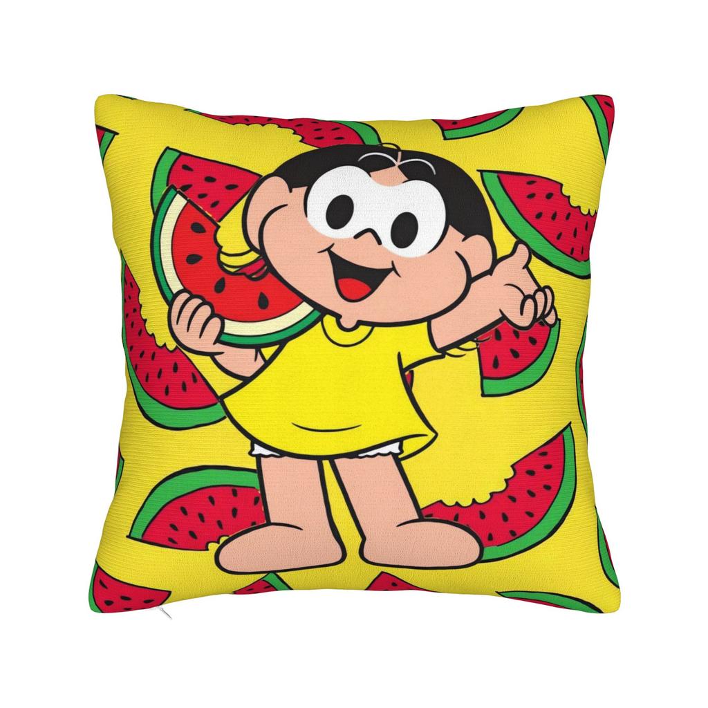 Cute Cartoon Magali Pillow Cover Retro Trendy Pillow Case For Office Car Home Decor Square Cushion Cover Gift Idea