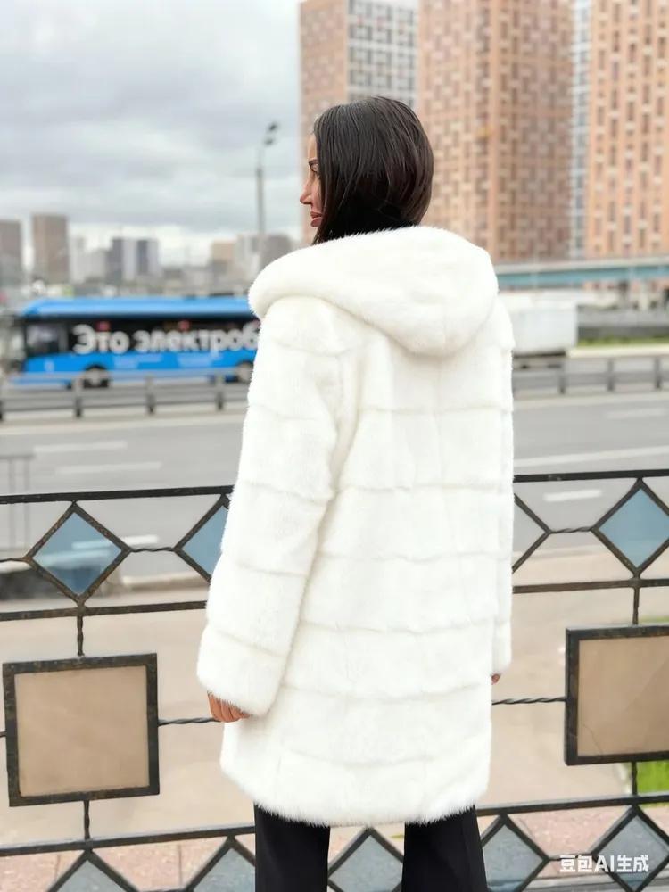Winter Faux Rabbitcoat Faux Faux Coat For Women