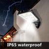 Luce solare esterna 1~4 pezzi con 3 modalità sensore di movimento impermeabile illuminazione di sicurezza LED luce da parete da giardino 108COB