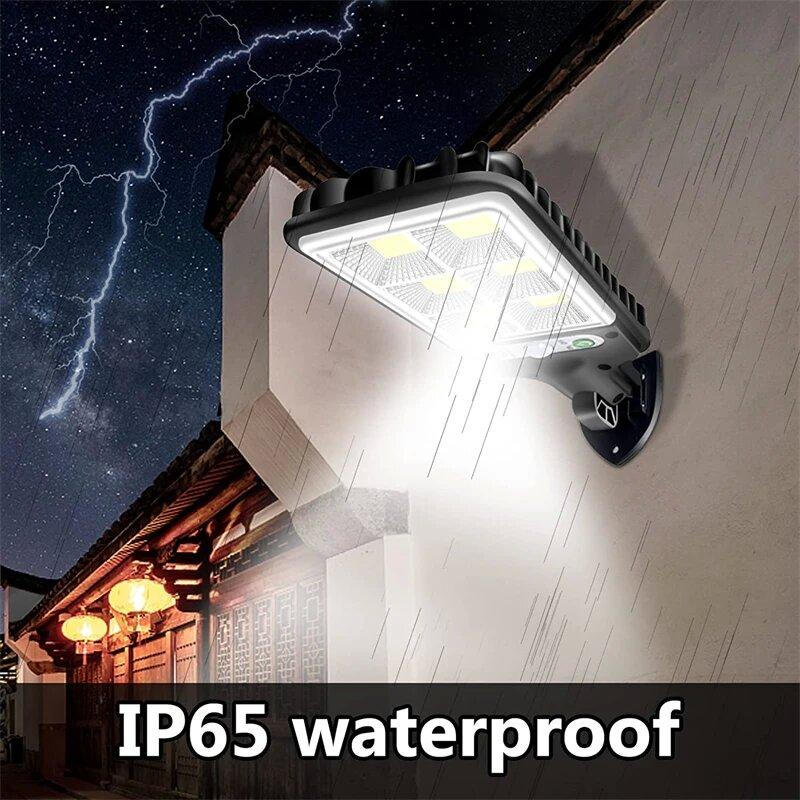Solar Light Outdoor Light 1~4 Pcs with 3 Modes Waterproof Motion Sensor Security Lighting LED Garden Wall Light 108COB