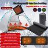 USB Heating Sleeping Mat Insulation Camping Heated Sleeping Mattress Electric Heating Camping Mat 3-Level Warm Sleeping Pad