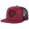 Tiger head embroidered baseball cap for men and women, casual street fashion, versatile