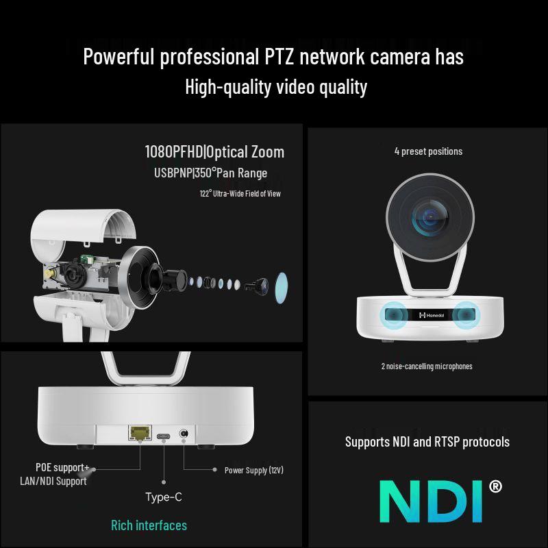 Hamedal V403 Video Conference Camera & Microphone Set (CN version)