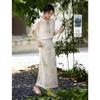 XWI Elegant New Chinese Style Two-Piece Skirt Set
