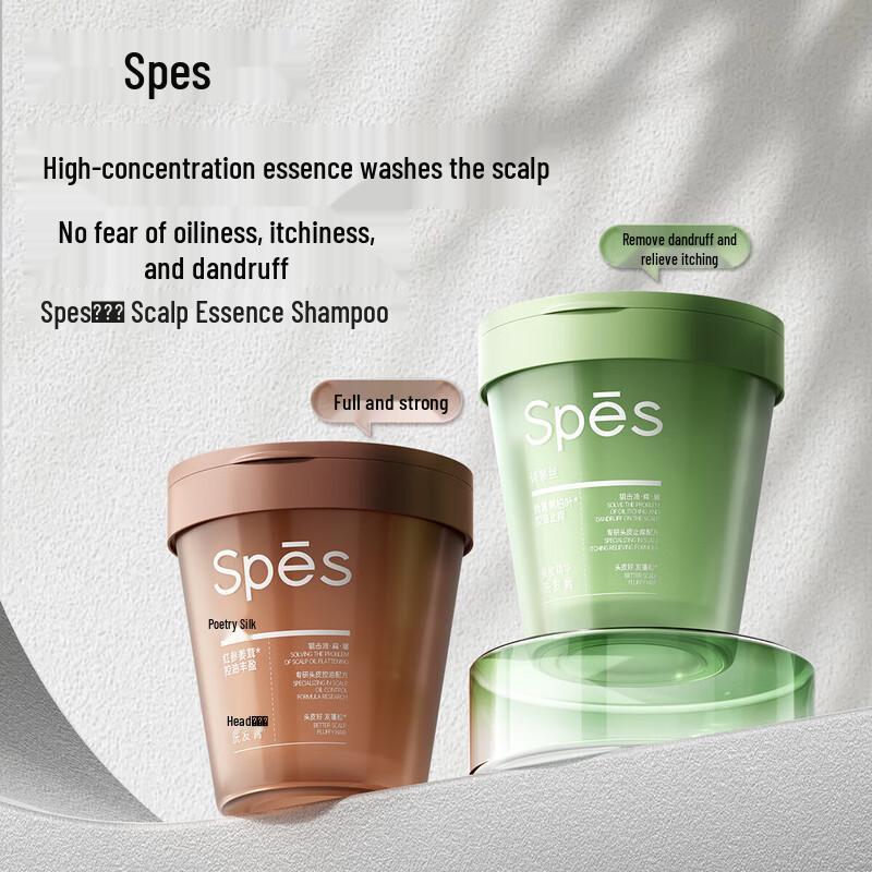 Spes Red Ginseng & Ginger Oil Control Volumizing Shampoo