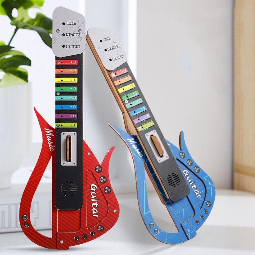 DIY Assembly Children's Music Guitar Toy Sound Music Instrument Toys Kindergartens Toddlers