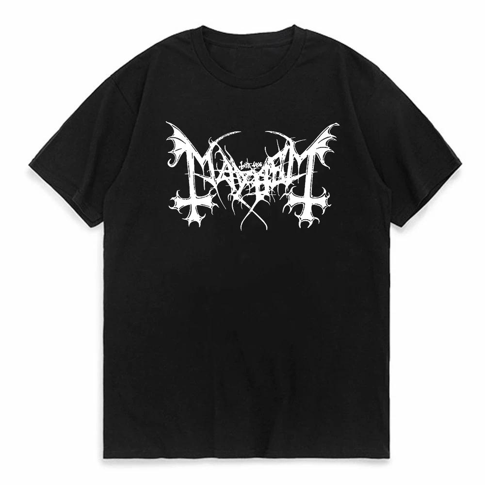 Rapper Mayhem Death Metal T Shirt Unisex Unisex Oversized Tee Shirts Cool Summer Short Sleeve Fashion Cotton Tees Tops