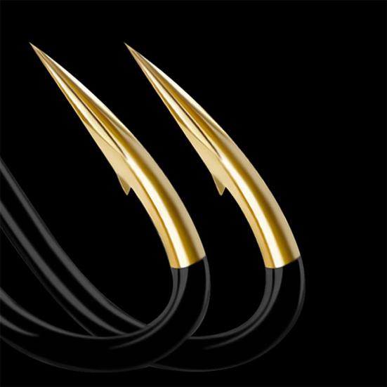 20 stk titan pigghåkrok orm fiskeutstyr agnholder Legert fiskeverktøy