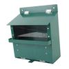 Metall Eichhörnchen Futterspender mit transparenter Acrylplatte Haustier Picknicktisch Montierte Futterbox für Außengarten