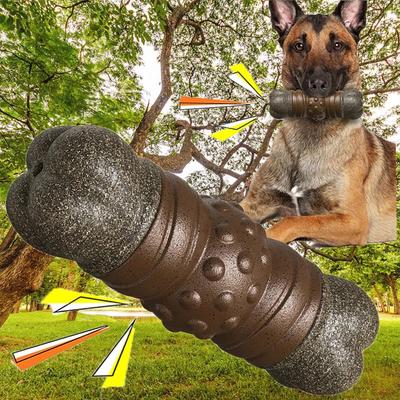 Large Dog Chew Toys Sturdier Than Real Bones Toy Squeaker Solves Boredom Anxiety Canine Teeth Separation Training Pet Supplies
