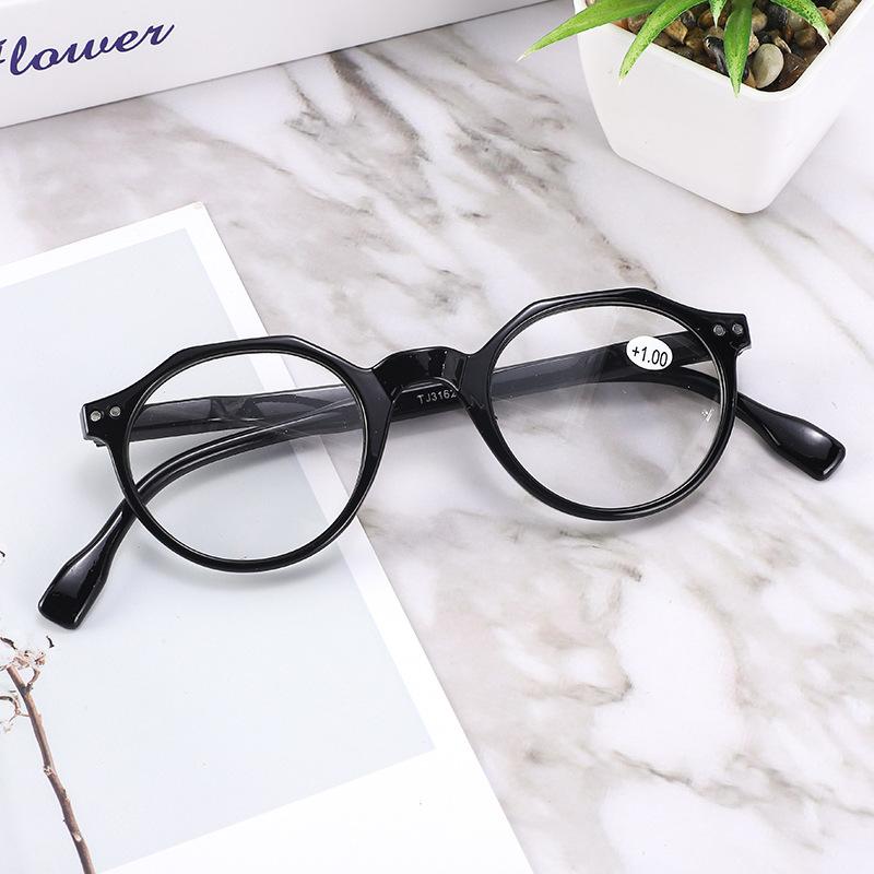 Round Reading Glasses Men Women Popular Small Frame High-Definition Presbyopia Eyeglasses For The Elder  Diopter +1.0 To + 4.0