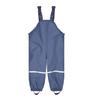 Children's Waterproof Fleece-Lined Outdoor Rain Bib Pants Jumpsuit