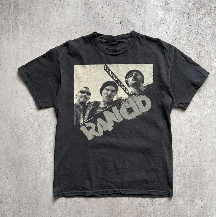 Rancid Punk Rock Band Cotton Tee Men Women Shirt TS110 S