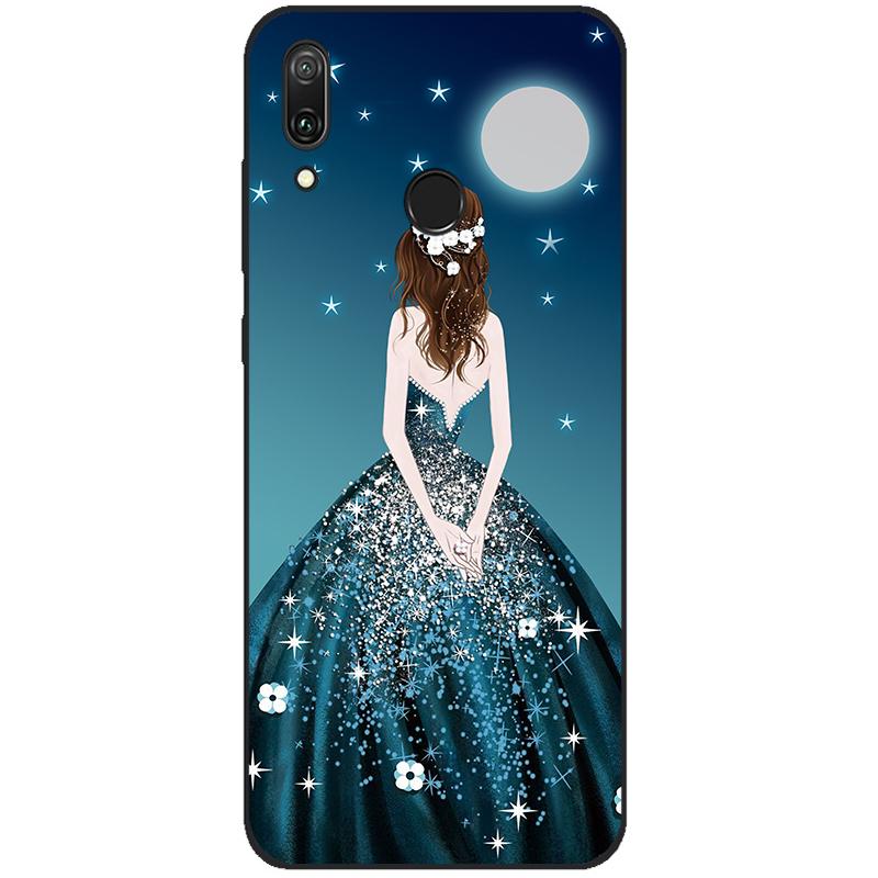 For Huawei Y7 2019 Case Y 7 2019 Silicone TPU Back Cover Protective Phone Case For Huawei Y7 Y7 Prime 2019 Bumper Fundas Coque