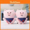 Plush Pig Pendant With Snot Scarf Cute Stuffed Animal Gift For Kids And Adults