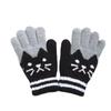 Winter Warm Fleece-Lined Gloves for Kids: Cold-Proof Knit Gloves for Kindergarten & Elementary Students