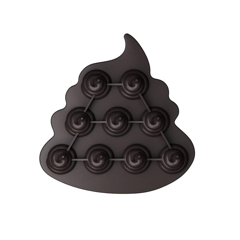 1 stk Whiskey Silikon Isbitform Bæsj Sjokolade Godteri Form Silikon Parodi Bæsj Isboks