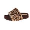 Fashion Women's Platform Plush Shoes Autumn Winter New Comfortable Indoor One Word Cotton Slippers Fashion Outdoor Non Slip Casual Flats