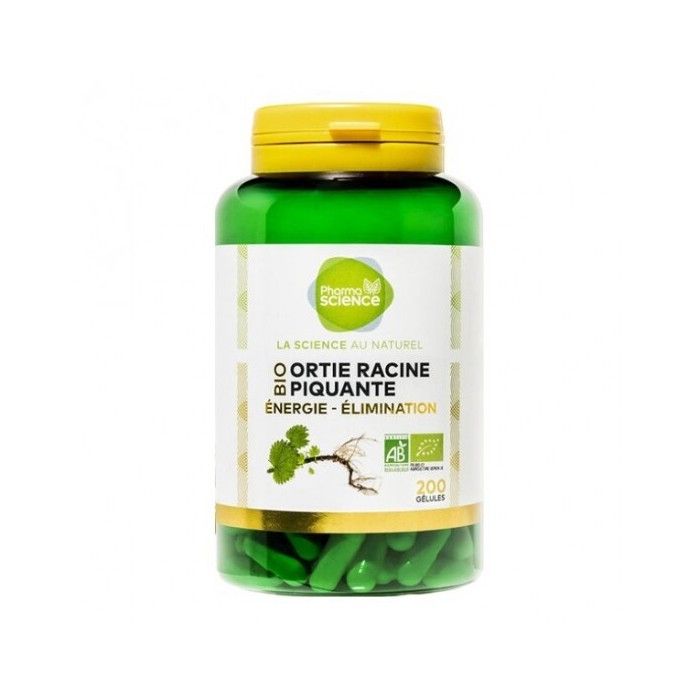 Pharmascience Ortie Racine Piquante Bio 200 Gélules