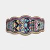 Womens Bohemian Style Fabric Waist Belt With Turquoise Beads And Embellishments For Outfits Seasonal