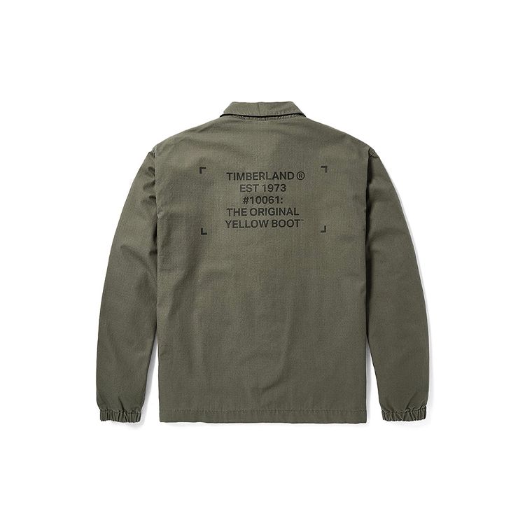 Timberland Outdoor Work Coach Jacket Men Jackets Green A2CCJ-A58