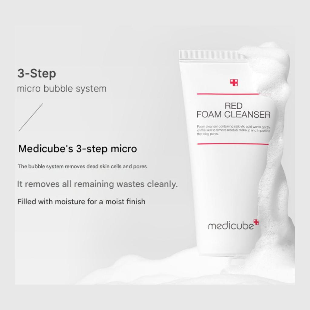 Medicube Czerwona Pianka Myjąca 120 ml / 230 ml (6 opcji)