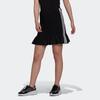 Women's Adidas Originals SMOCKED SKIRT Casual Short Skirts Women's Black