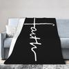 Our Lady of Guadalupe Mexican Virgin Mary Blanket Cover Flannel Christian Catholic Warm Throw Blankets for Bedroom Sofa Bed Rug