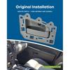 LUJUNTEC Interior Door Handle,Front Door Handle Passenger Right Side,Replacement for 2005-2010 for Jeep for Grand Cherokee,1pcs Gray Handle Replace