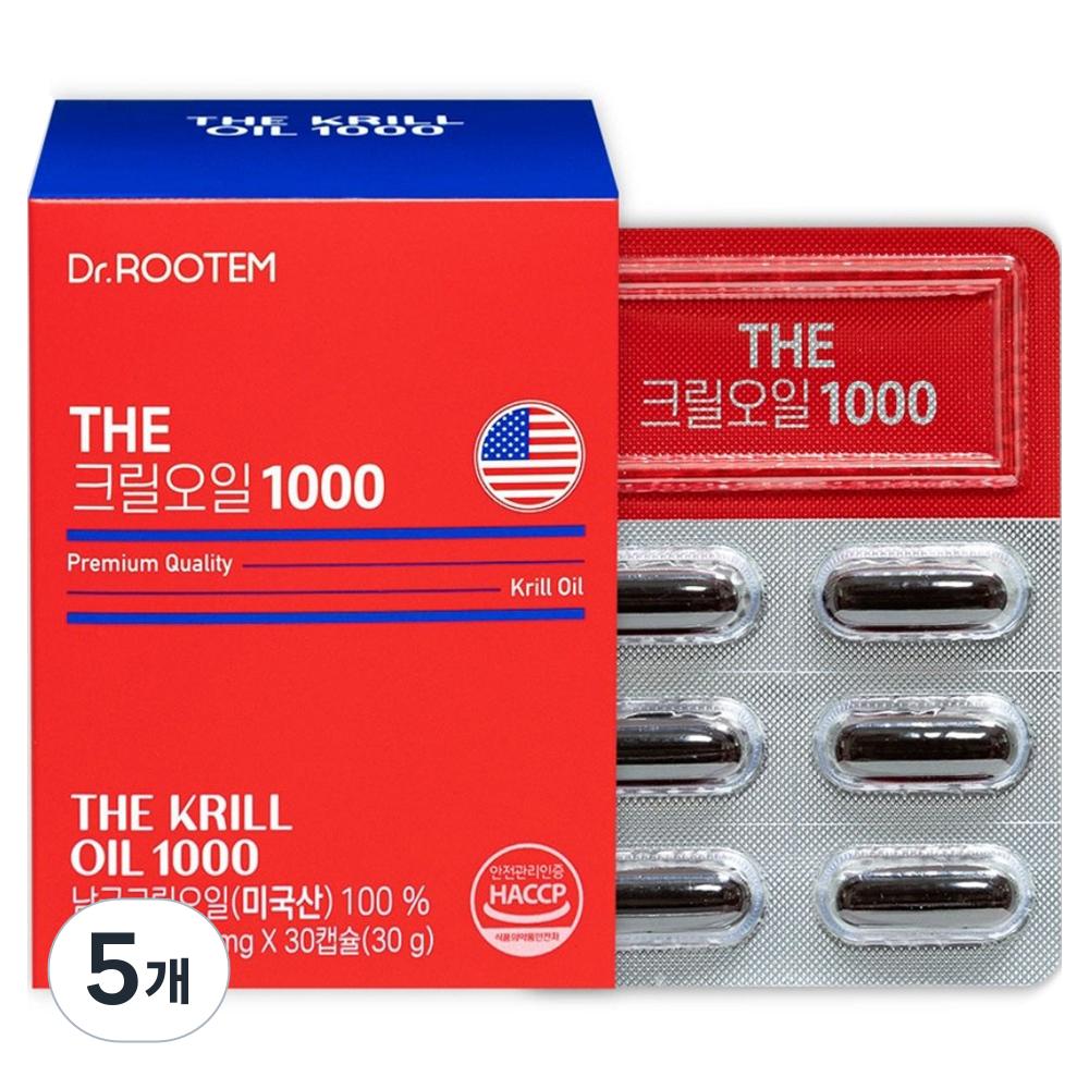 Dr. Rutem THE Krill Oil 1000 5 Pcs 30 Tablets