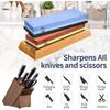 4001000 30008000 Grit Premium Whetstone Set Cut Sharpening Stone Kit Sharpener for All Blade