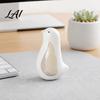Smooth Glazed Ceramic Ornament Nordic Bird Figurine Decorative Ornament Modern Minimalist Natural Agility Home Decor Pieces Sculpture for