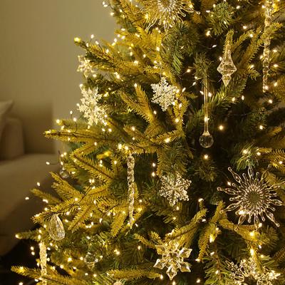 10/12 teile/satz Weihnachten Baum Anhänger Ornament Partei Liefert Kreative Weihnachten Transparent Anhänger