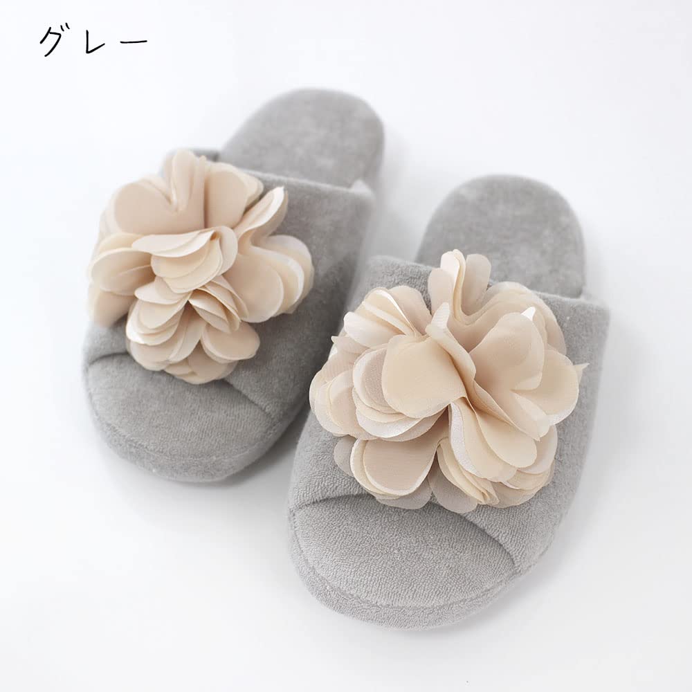 Comfort Room Shoes Size M Slippers, (gray),