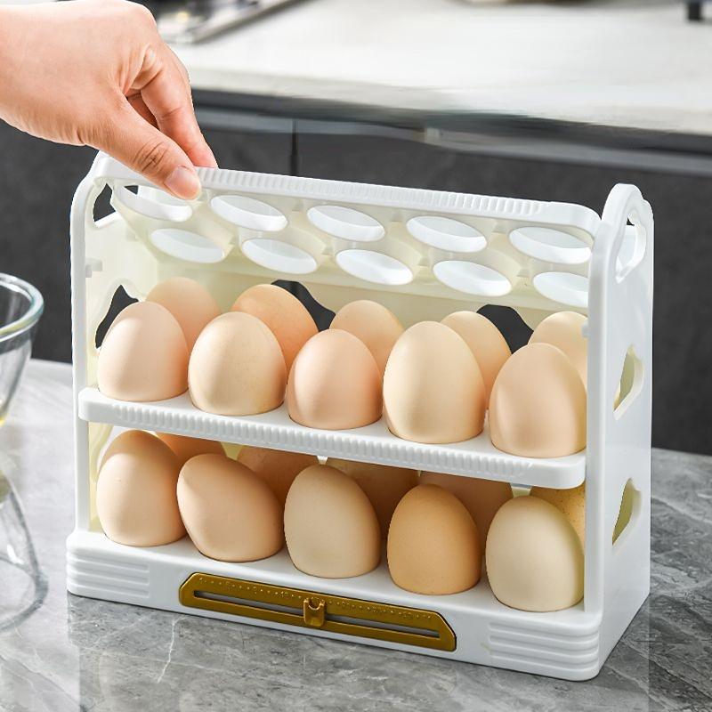 Cutie de depozitare pentru ouă, frigider, organizator, recipiente pentru alimente, pentru păstrarea în stare proaspătă a ouălor, suport pentru cutie, dozator de tavă, accesorii de depozitare pentru bucătărie