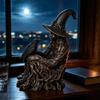 Entry Table Halloween Character Figurine Statue for Shelf Display, Indoor Seasonal Accent with Dark Theme Party Table Event Indoors