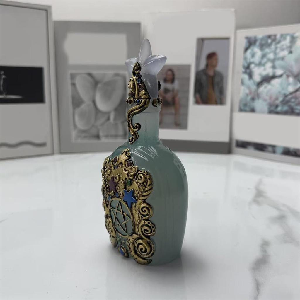 Decorative Bottles For Home Decor - Retro Decorative Bottle - Resin Vase Centerpieces For Bedroom Living Room Dining Table Bookshelf Birthday Holiday