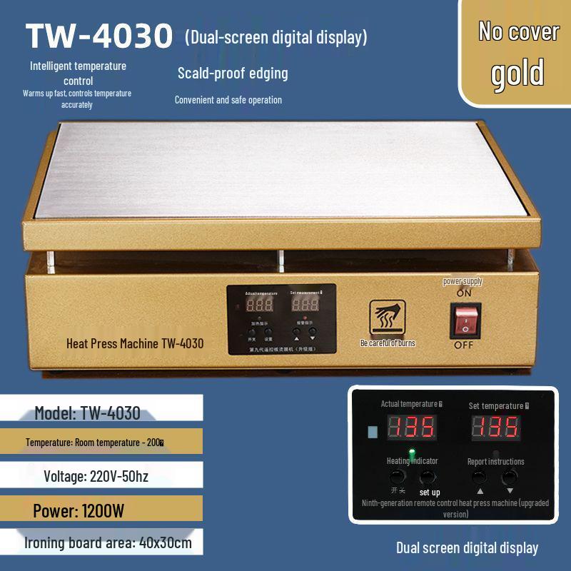 Constant Temp Heat Sealer for Tea, Cigarette, Cosmetics, and Gift Boxes