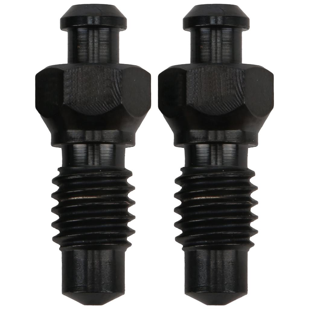 2 ks Šroub pro odvzdušnění kotoučové brzdy Titanová slitina M6 Odolnost proti korozi Olejové šrouby pro odvzdušnění kotoučů Příslušenství pro horská kola Černá