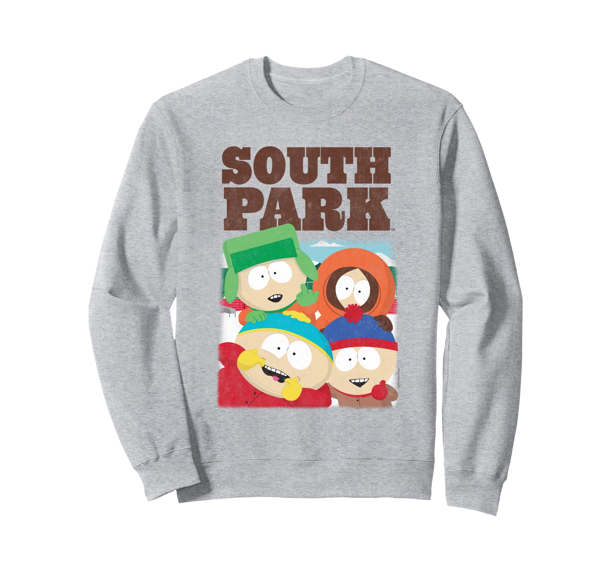 

South Park Cast Collage Funny Cartoon Sweatshirt